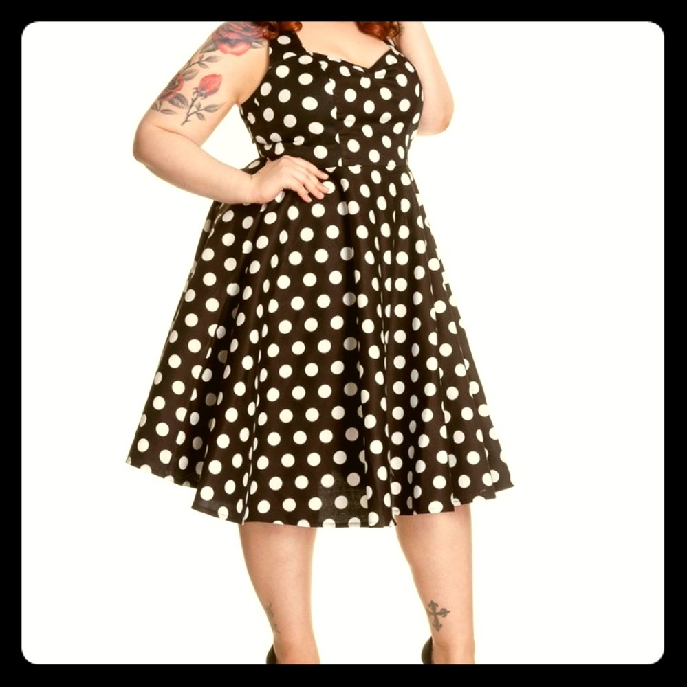 1950 style swing dress